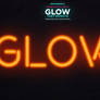 (Free) Glow Photoshop Text Effect