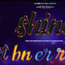 Free Shine Text Effect 2 (Photoshop Action)
