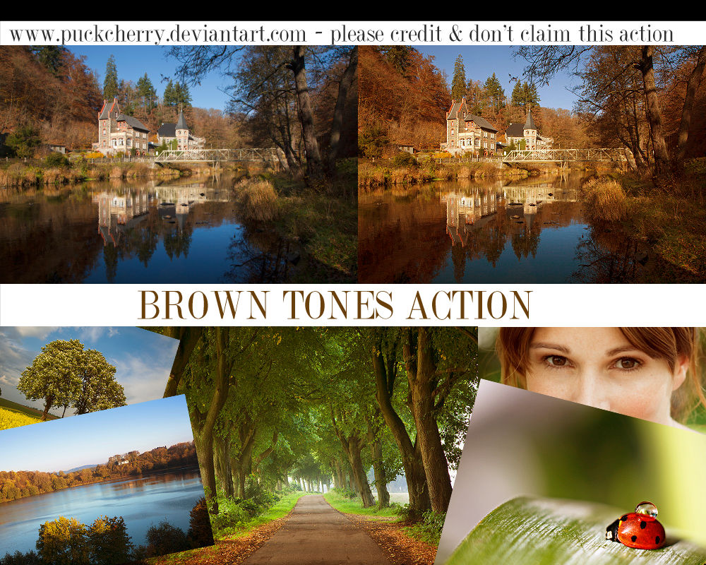 Brown tones action by puckrietveld on DeviantArt