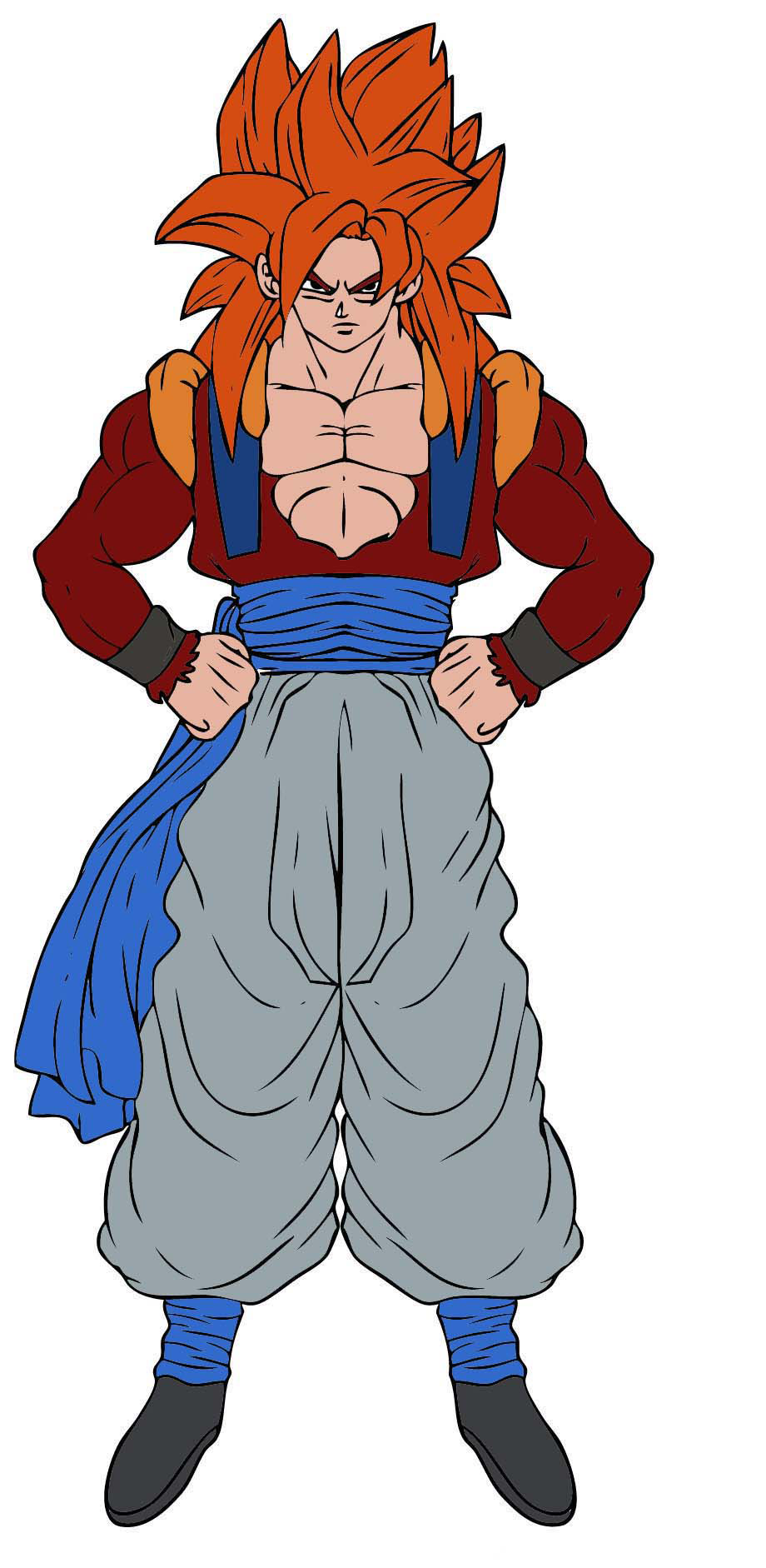 Dragon Ball Z Goku Coloring Pages 