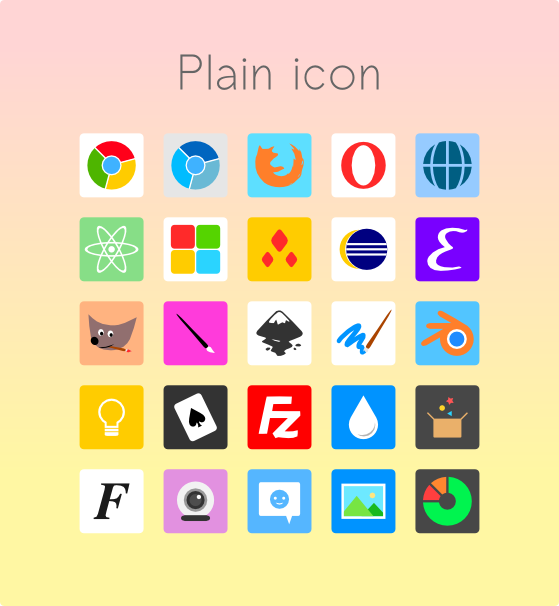 Plain Icon