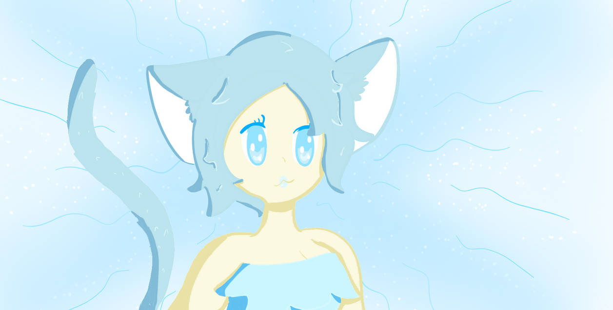 Blue CaTgirl by EmotionalCat4 on DeviantArt