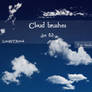 Cloud brushes - set 02