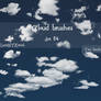 Cloud brushes - set 04