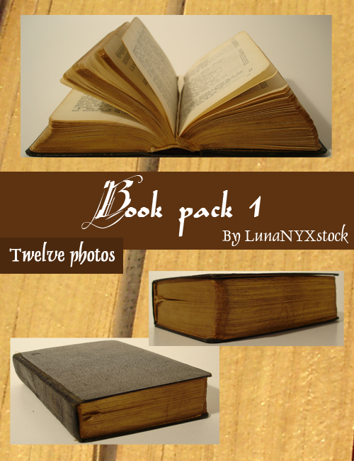 The book pack - 01 by LunaNYXstock