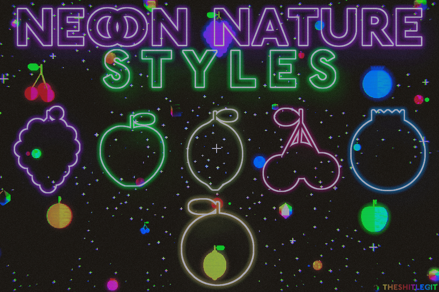 + NEON NATURE - STYLES by THESHITLEGIT