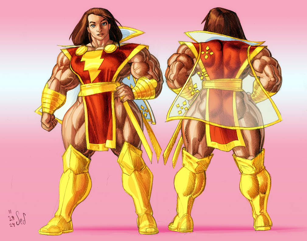 Lady Marvel Model Sheet High Res by Jebriodo by VivaLaGorilla on DeviantArt
