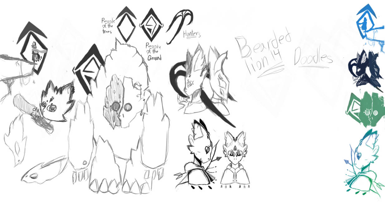 More Doodles by beardedlion14 on DeviantArt