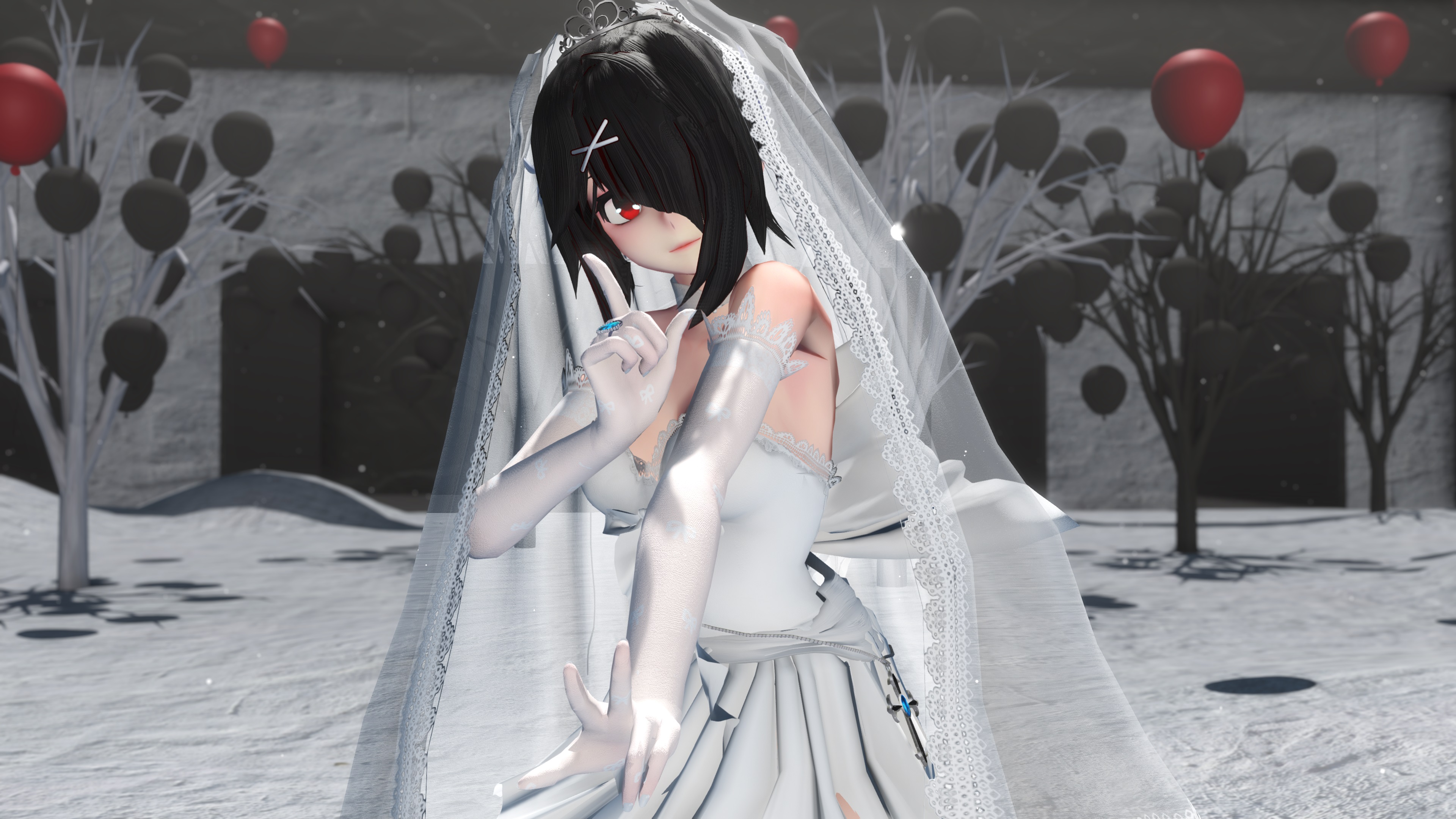 MMD Wedding Dress test by chise306 on DeviantArt