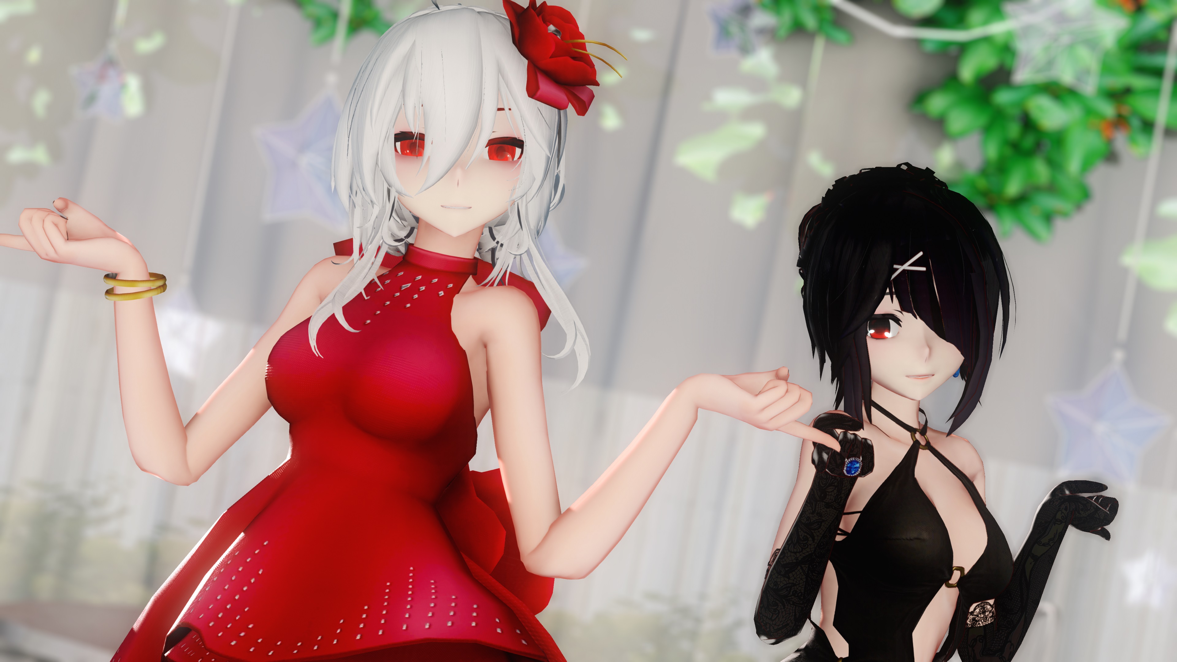 MMD Girls Generation HOLIDAY kurumi x haku by chise306 on DeviantArt