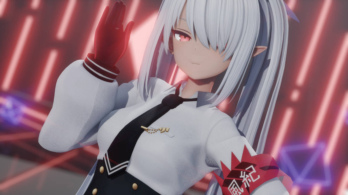 MMD LUVORATORRRRRY Shiromi Iori by chise306 on DeviantArt