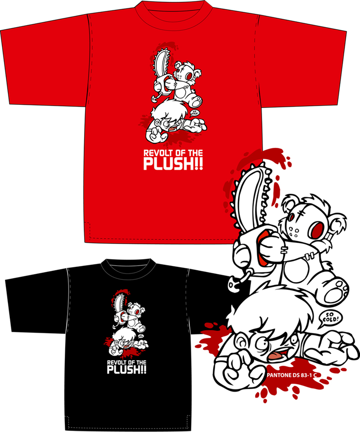 Revolt Of the Plush Tshirt