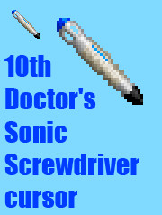 10th Sonic Screwdriver cursor