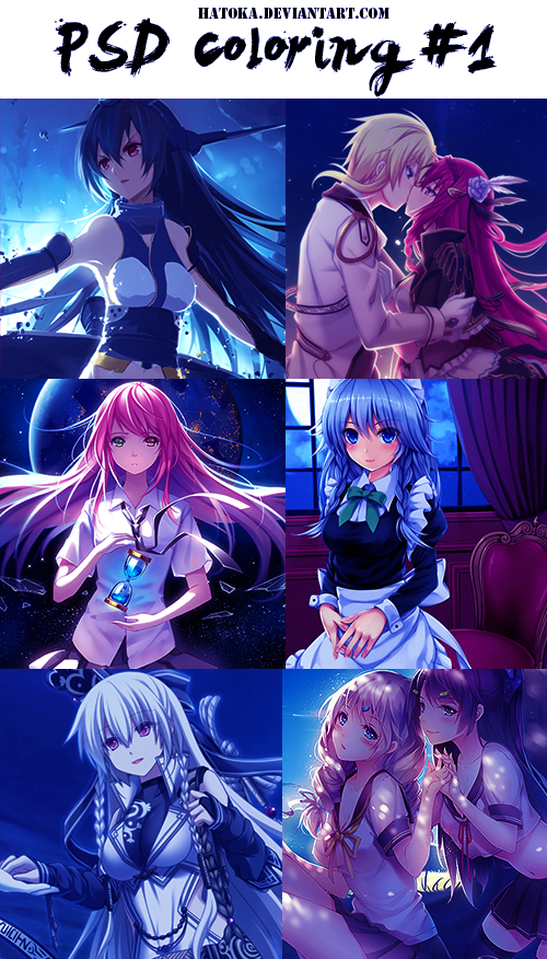 PSD Coloring #1 by Hatoka on DeviantArt