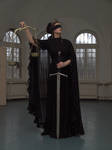 Stock - Justicia blind with sword looks away by S-T-A-R-gazer
