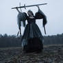 Stock - Angel of death strong sword pose 3