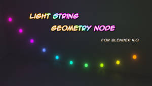 Free Light String Geometry Node
