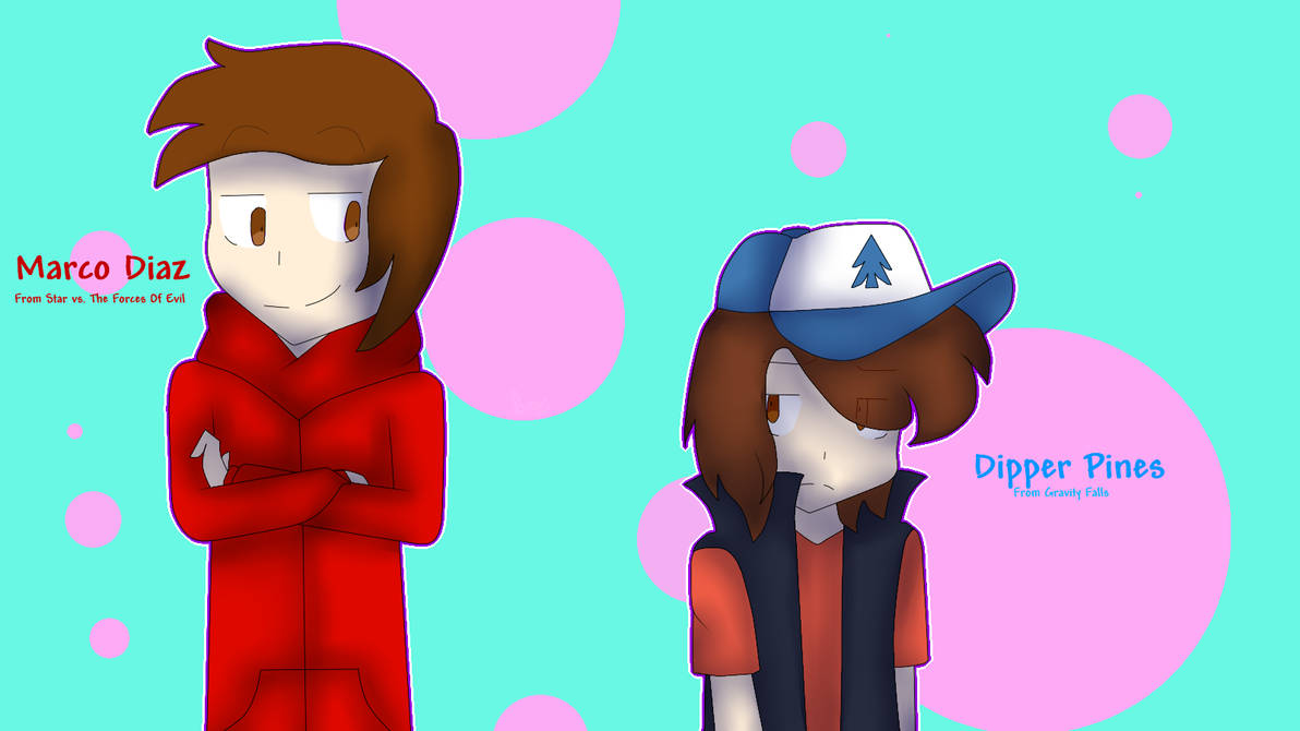 [GF x SVTFOE] Dipper Pines n Marco Diaz+Speedpaint by Fayrize on DeviantArt