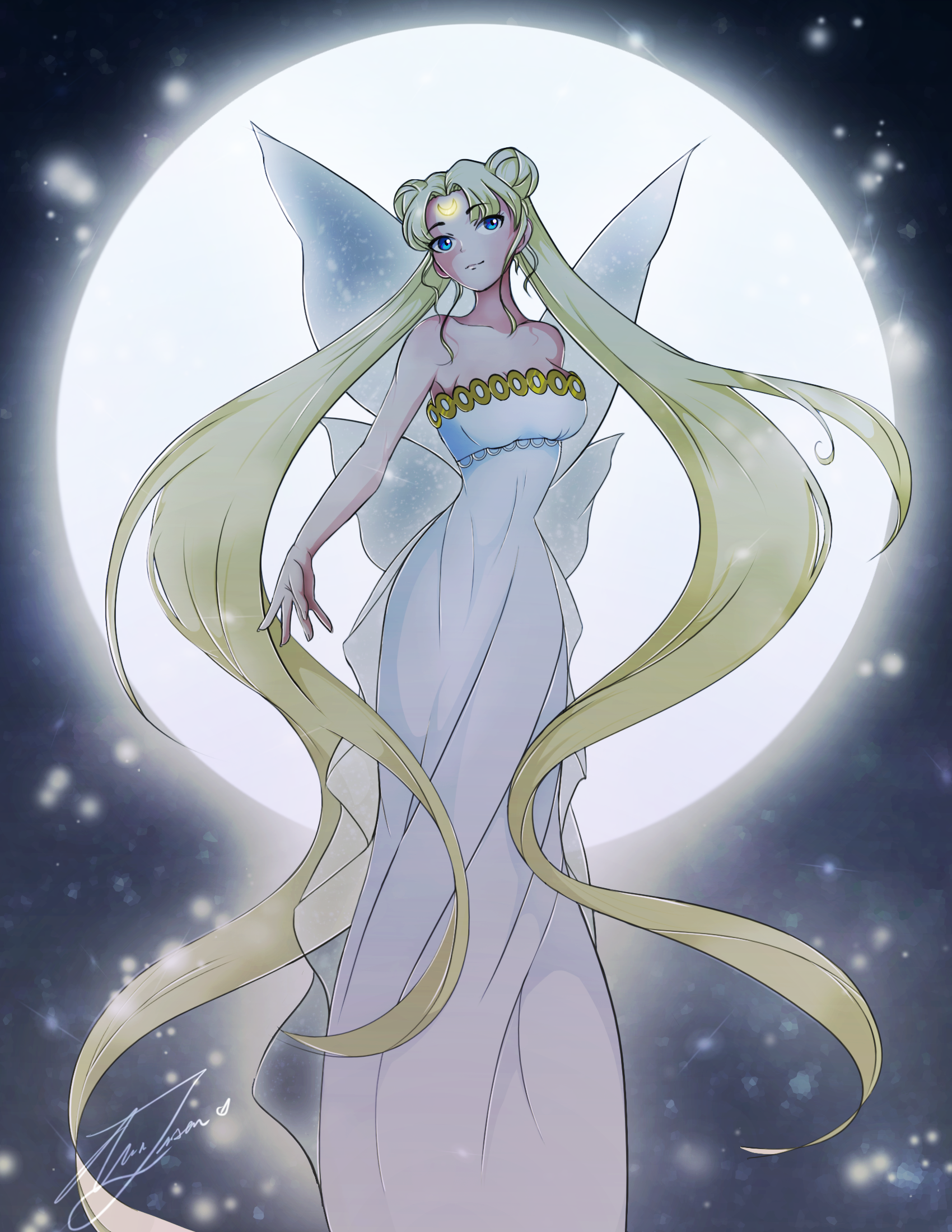 Princess Serenity by anitastyle on DeviantArt