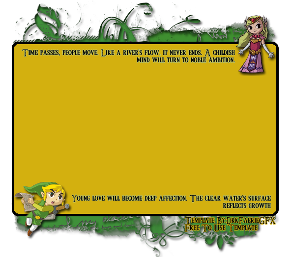 Zelda Scroll Skin - Deviant Art Edition