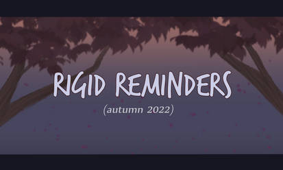 [Sva] Rigid Reminders