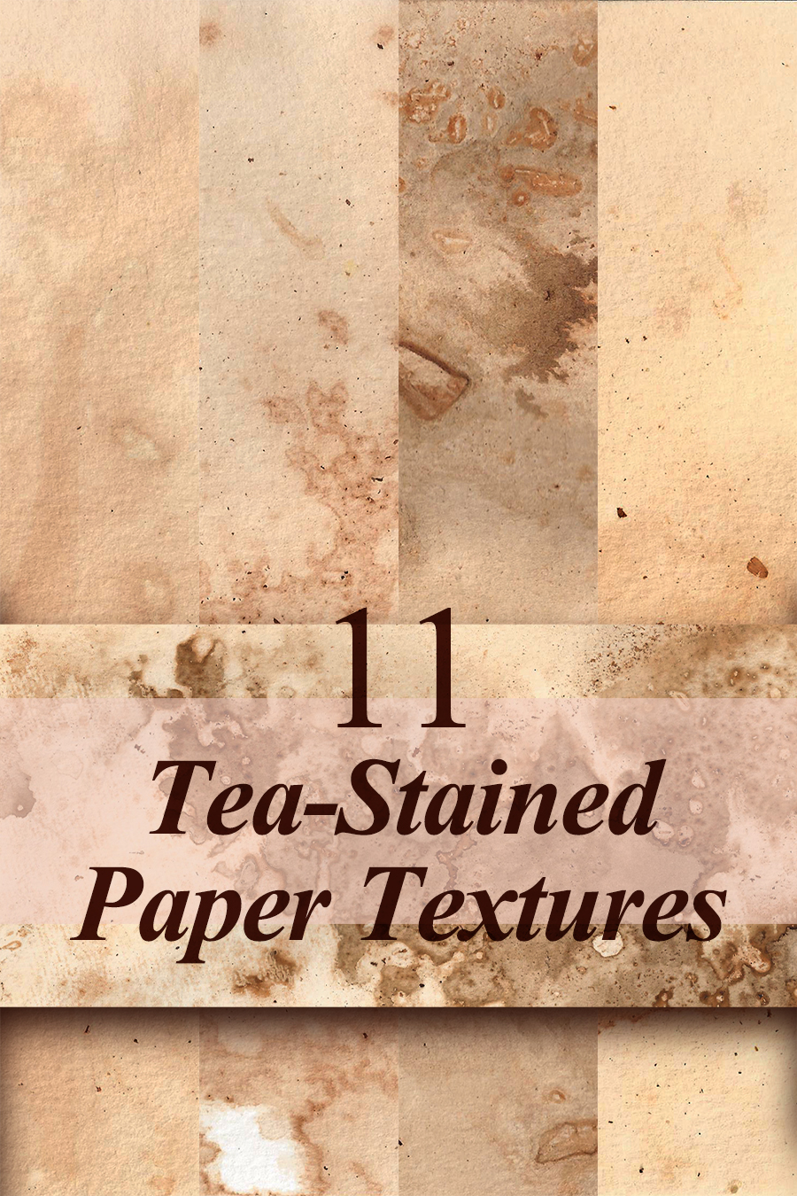 Free Tea-Stained Paper Textures