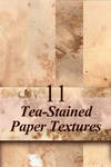 Free Tea-Stained Paper Textures by LuxDani