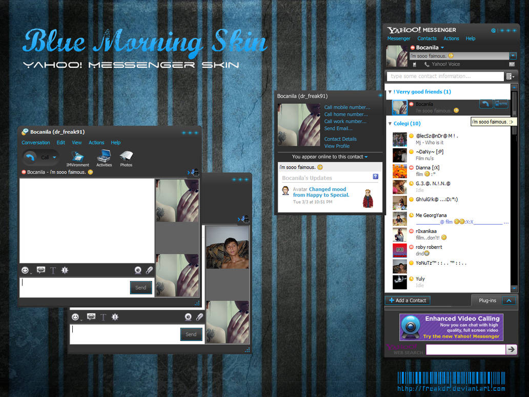 Yahoo Messenger - Blue Morning