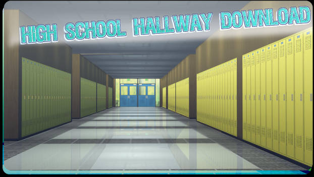 High School Halls - MMD Downloads