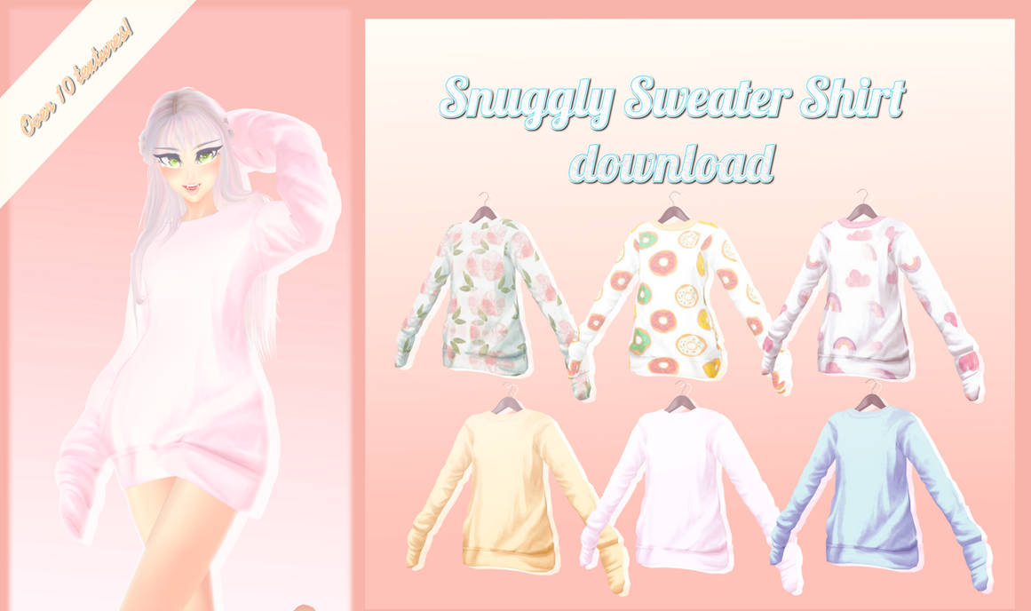 Snuggly Sweater MMD Download by Shiremide1 on DeviantArt