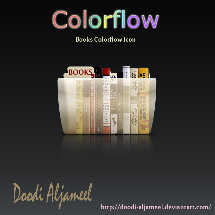 Colorflow Books Folder by Doodi-Aljameel on DeviantArt