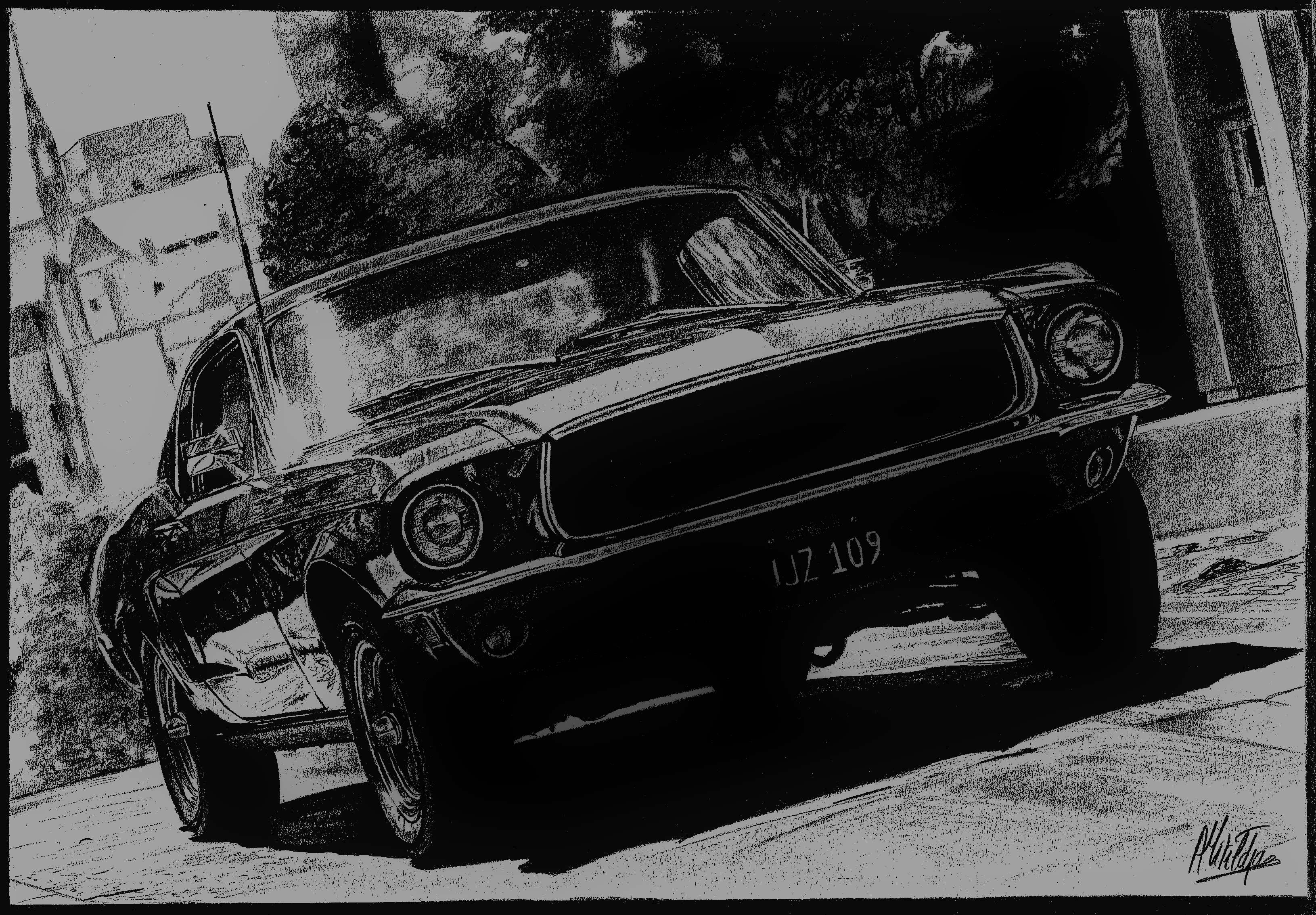 Ford Mustang Fastback 67' GT Bullitt by alainmi on DeviantArt