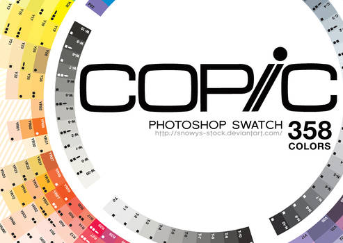 Copic Swatches (Photoshp)