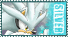 Silver the hedgehog stamp by shadowhatesomochao