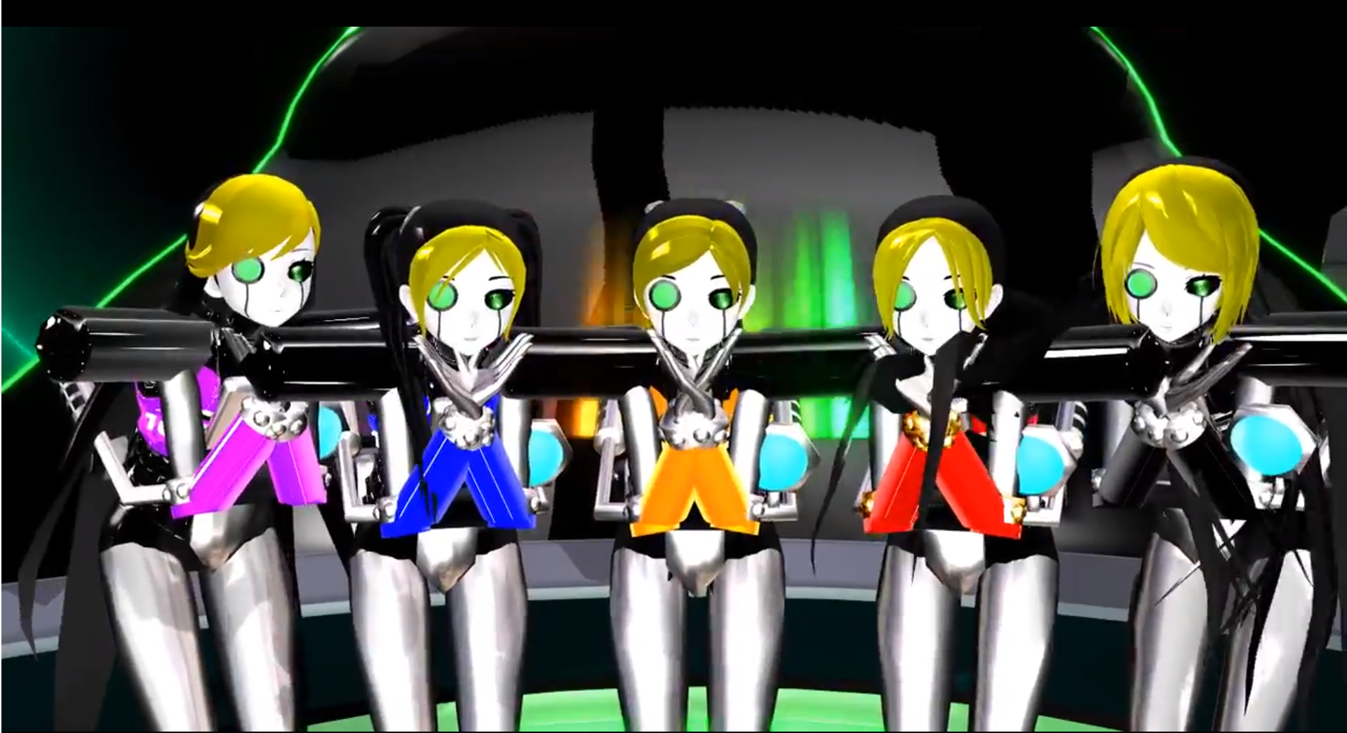 [MMD] Gender Bent E - Series Robots-Kimagure Mercy