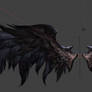 Asmodian Default Wing M (Raw)