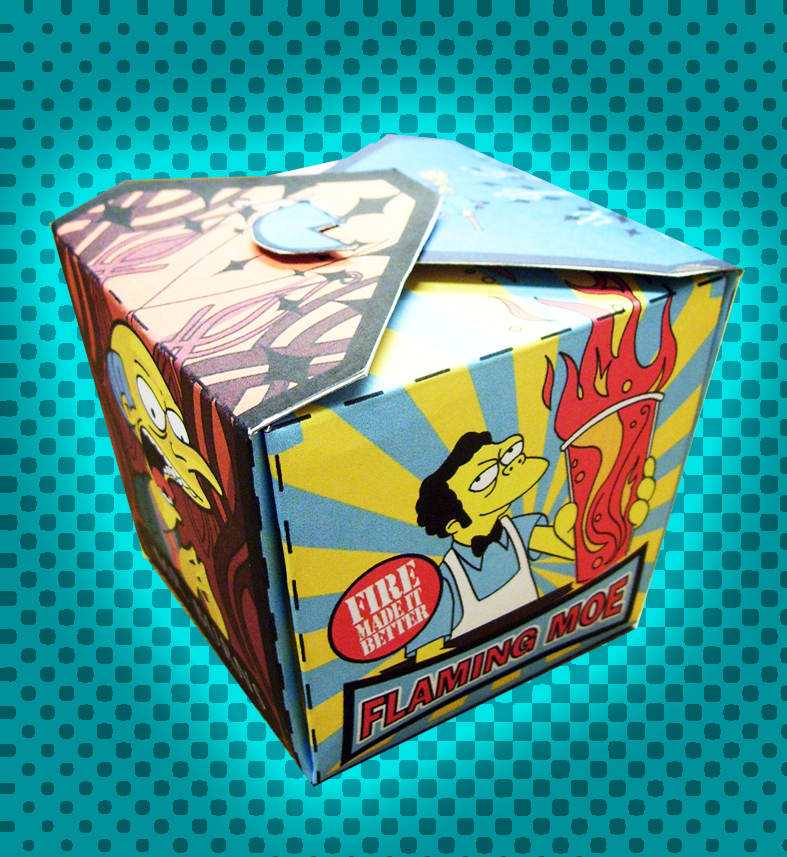 Chinise food Simpsons BOX