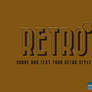 Retro PSD Layer Style Effect