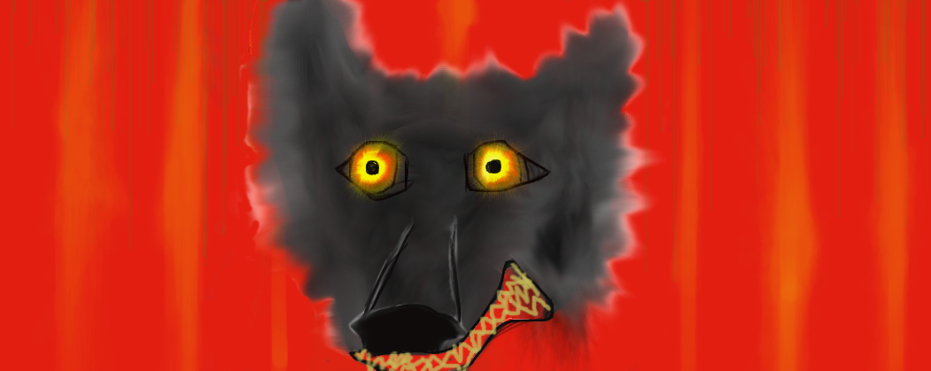 Wolf in a Blood Moon by em118380 on DeviantArt