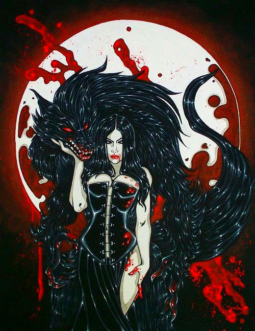 Raven and the wolf by Insomniac-Vampire on DeviantArt