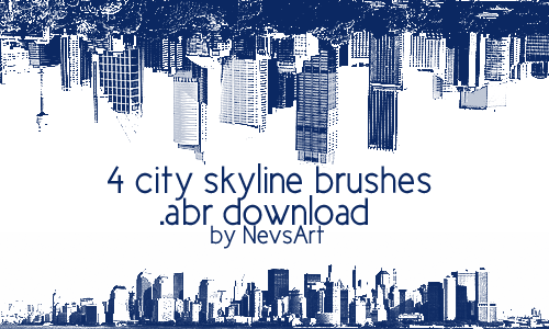 City Skyline Brushes