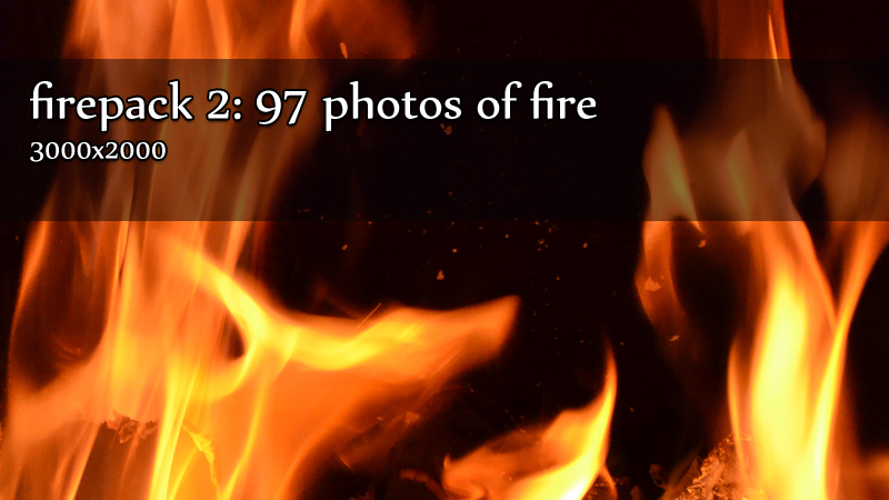 Fire pack 2, 97 public domain photos