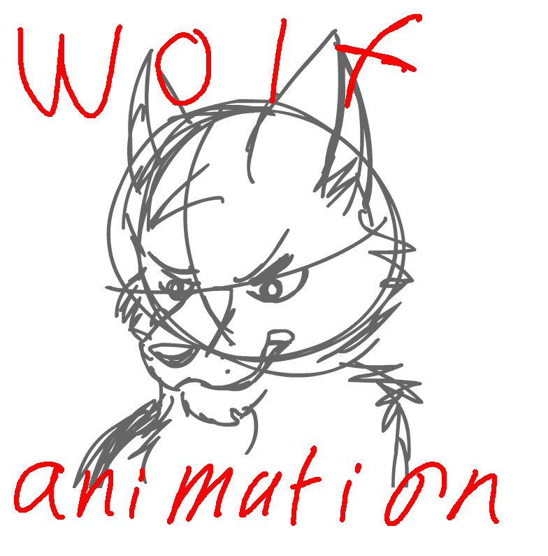 wolf animation