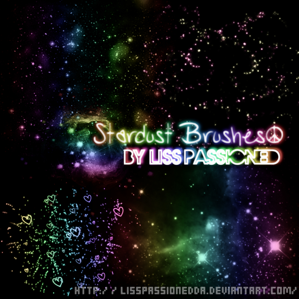 Stardust Brushes by LissPassionedDA on DeviantArt