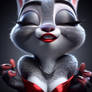 Judy Hopps From Zootopia wanting a kiss   