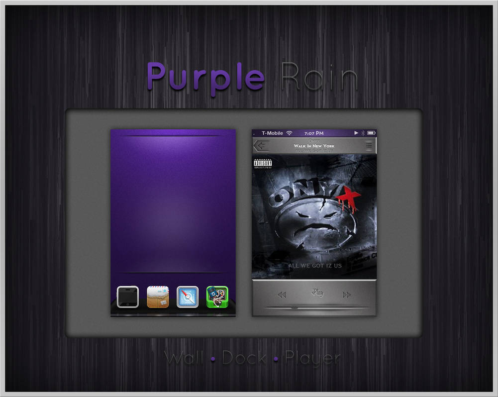 Purple Rain by turnpaper