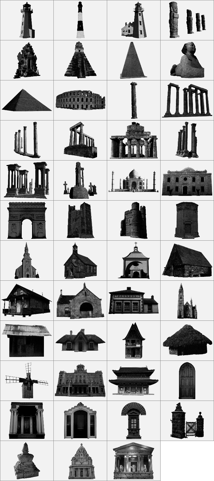 Architecture Brushes