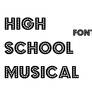 High School Musical Font 1