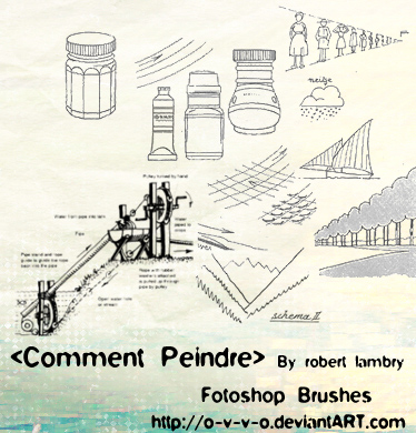 Comment Peindre Brush Set 1