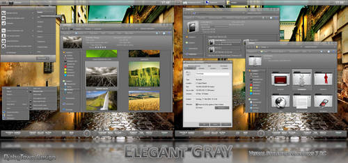 Elegant GRAY VS - Windows 7 RC